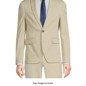Men’s Tan Suit Jacket size Large